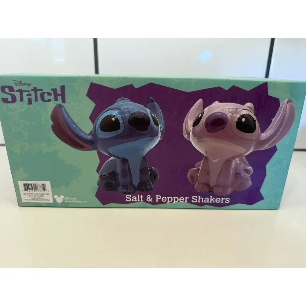 Disney‎ Lilo & Stitch Angel Salt & Pepper Shakers NEW!!
